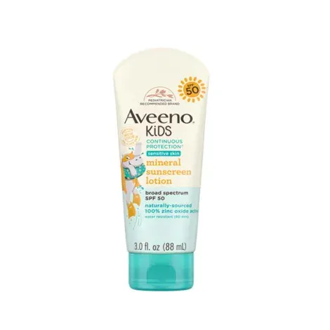 Aveeno Kids Continuous Protection Board Sectrum SPF50 88ml — AVEENO sunscreen
