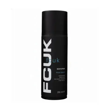 Fcuk Urban Deodorising Body Spray 200ml — FCUK fragrance