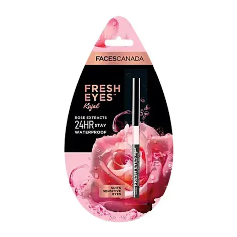 Faces Canada Waterproof Fresh Eyes Kajal 0.35g — FACES CANADA makeup product