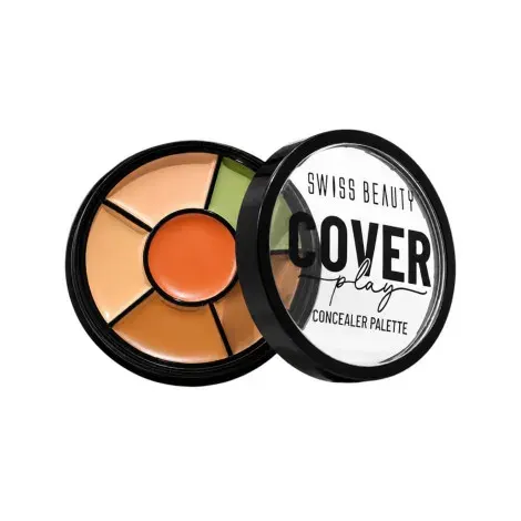 Swiss Beauty Cover Play 6 in 1 Concealer Palette - 01 Light To Medium — SWISS BEAUTY makeup product