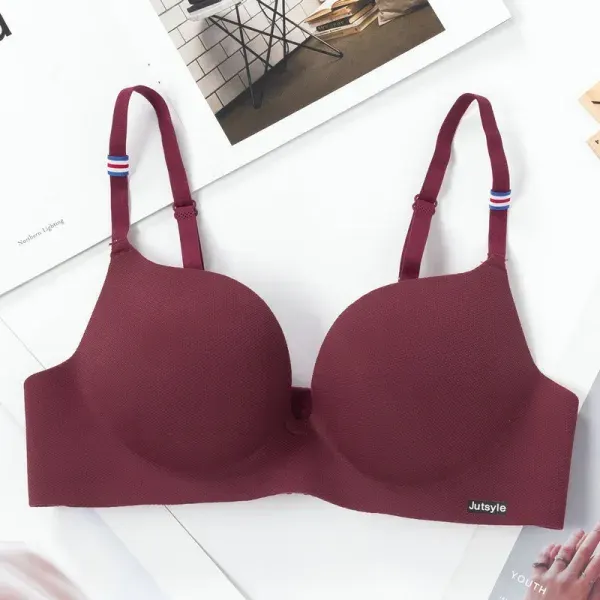 Maroon Just Style Bra – Seamless Comfort Everyday Bra for Women