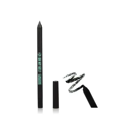 W7 Oh My Gel! Waterproof Soft Gel Eyeliner - Blackest Black — W7 makeup product