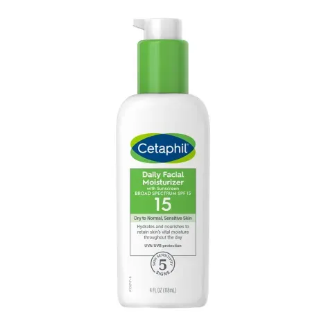 Cetaphil Daily Facial Moisturizer Sunscreen SPF 15 118ml — CETAPHIL sunscreen