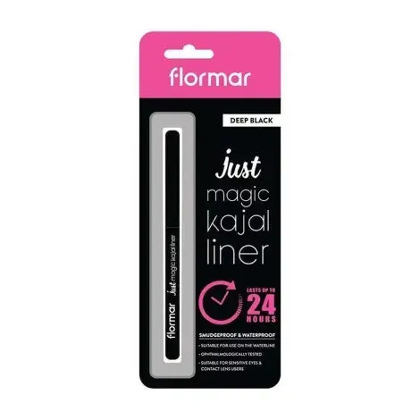 Flormar Just Magic Kajal Liner - Deep Black — FLORMAR makeup product