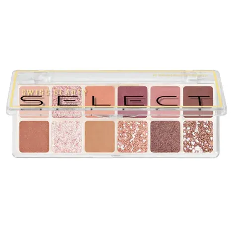 Swiss Beauty Select 12 Eyeshadow Palette – 01 Slow Days — SWISS BEAUTY makeup product