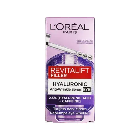 L'Oreal Revitalift Filler Hyaluronic Anti - Wrinkle Eye Serum 20ml — LOREAL face serum