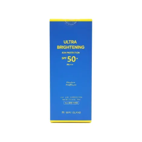 May Island Ultra Brightening Sun Protection SPF 50+ pa+++ 70ml — MAY ISLAND sunscreen
