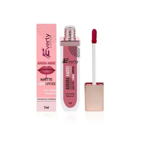 Everly Beauties Aurora Matte Liquid Lipstick - Mauve Mirage — EVERLY lip colour