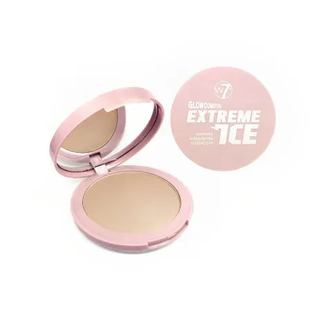 W7 Glowcomotion Extreme Ice Shimmer Highlighter Eyeshadow - 8.5g — W7 makeup product