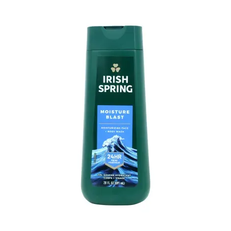 Irish Spring Moisture Blast Moisturizing Face & Body Wash 591ml — IRISH SPRING body care product