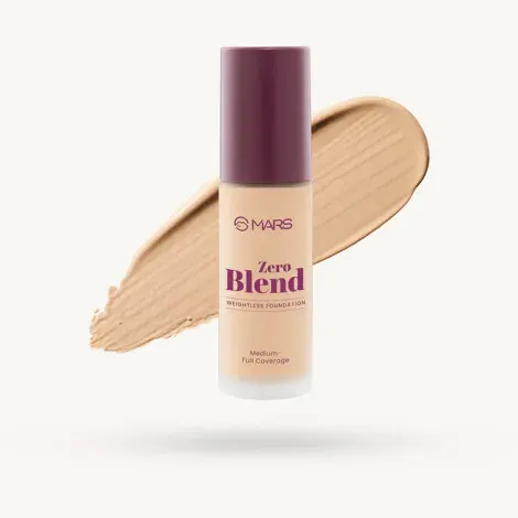 Mars Zero Blend Weightless Foundation SPF30 PA++++ 30ml - 06 Honey Gold — MARS sunscreen