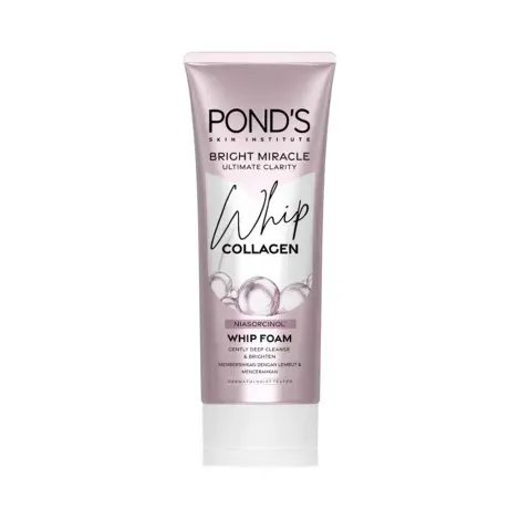 Pond's Bright Miracle Ultimate Clarity Collagen Whip Foam 100g — POND'S face serum