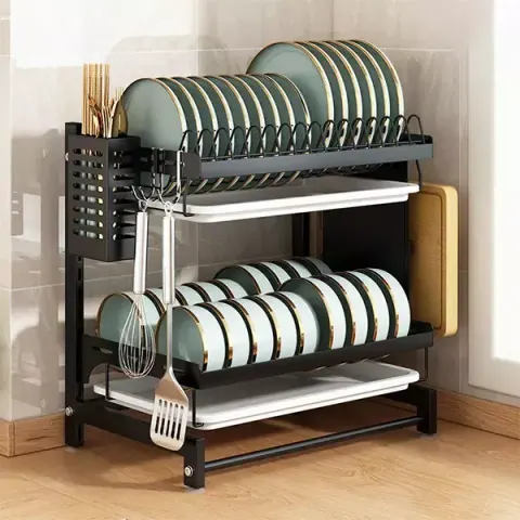 2 Tier Dish Drying Rack