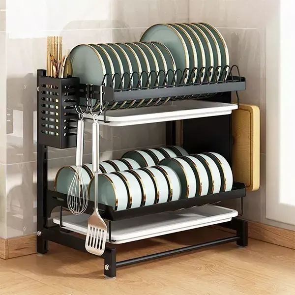 2 Tier Dish Drying Rack