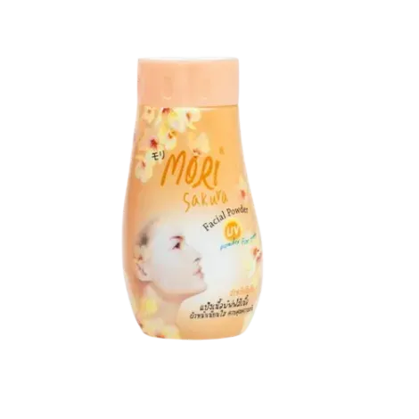 Mori Sakura Facial Powder Peach With UV Protection 50g — MORI makeup product