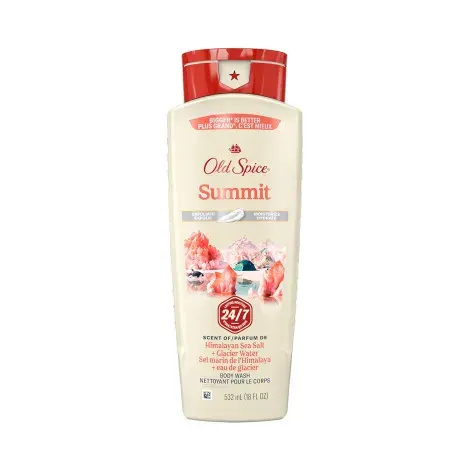 Old Spice Summit Himalayan Sea Salt + Glacier Water Body Wash 532ml — OLD SPICE body care product