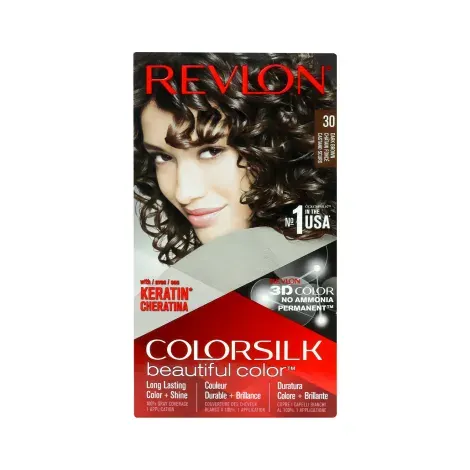 Revlon Colorsilk Beautiful Hair Color - 30 Dark Brown — REVLON hair care product