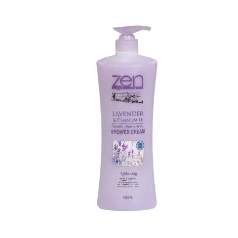 Zen Gargen Lavender & Chamomile Deep Moisturising Relaxing Shower Cream 1000ml — ZEN GARDEN moisturiser