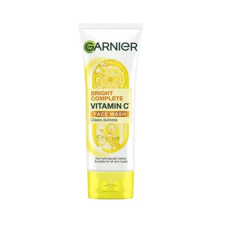 Garnier Bright Complete Vitamin C Face Wash 100ml — GARNIER face serum