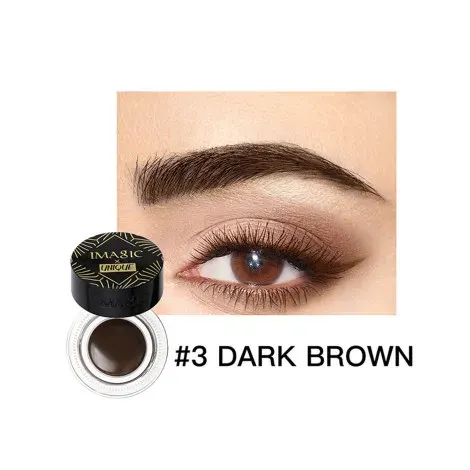 Imagic x Unique Gel Eyeliner Waterproof - 03 Dark Brown — IMAGIC makeup product