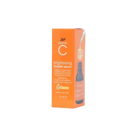 Boots Vitamin C Brightening Booster Serum 15ml — BOOTS face serum