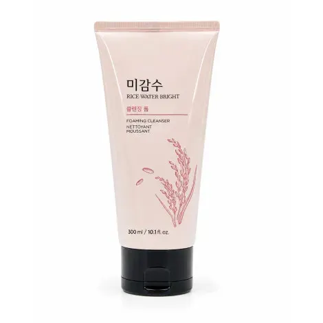 The Face Shop Rice Water Bright Foaming Cleanser 300ml — THE FACE SHOP face wash