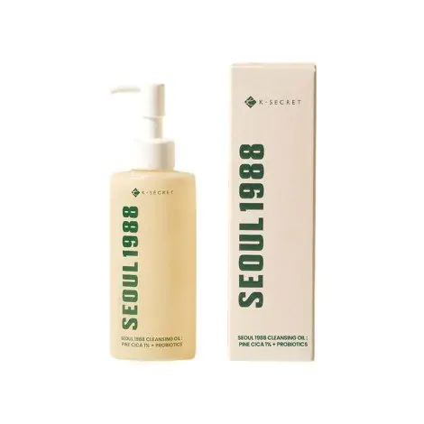 K-Secret Pine Cica 1% + Probiotics Seoul 1988 Cleansing Oil 200ml — K-SECRET cleanser