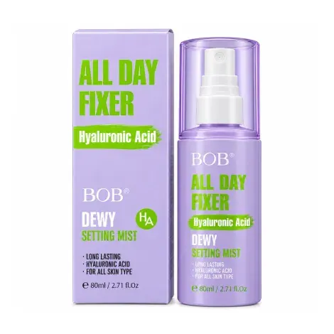 BOB All Day Fixer Hyaluronic Acid Dewy Setting Mist 80ml — BOB face serum