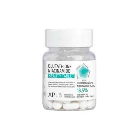 APLB Glutathione Niacinamide Beauty Tablet 30 Tablets — APLB face serum