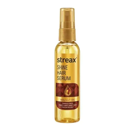Streax Shine With Walnut Oil Hair Serum 115ml — STREAX hair care product