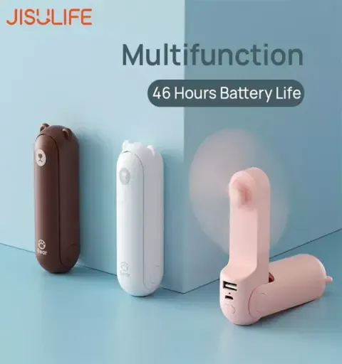 JISULIFE F8X Mini Fan Portable Fan — JISULIFE