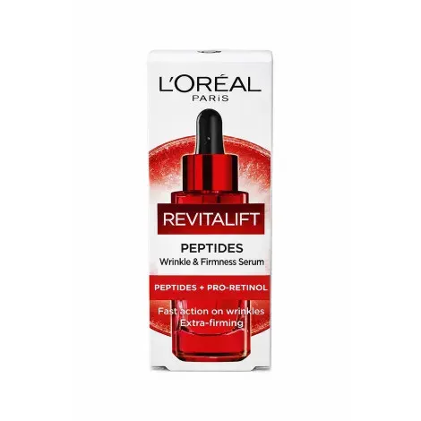 LOreal Revitalift Peptides Wrinkle & Firmness Serum 30ml — LOREAL face serum