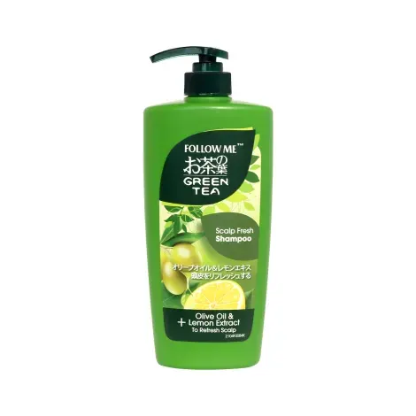 Follow Me Green Tea Scalp Fresh Shampoo 650ml — FOLLOW ME hair care product