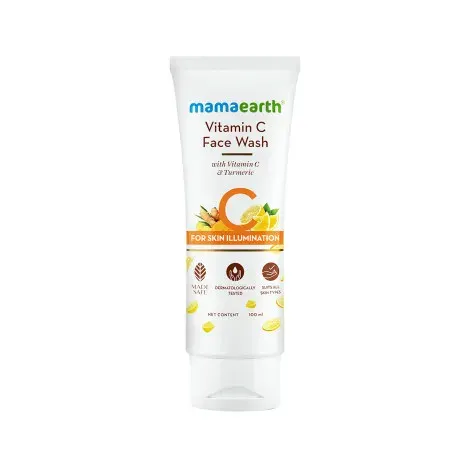 Mama Earth Vitamin C Face Wash 100ml — MAMA EARTH face serum