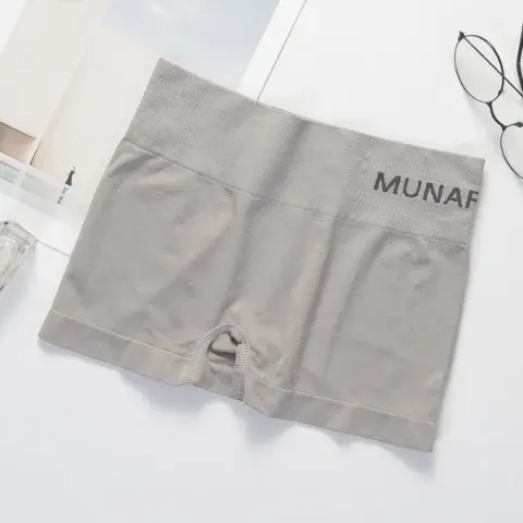Ash Munafi Panty KP – Seamless High-Waist Comfort Boyshort Panty for Women