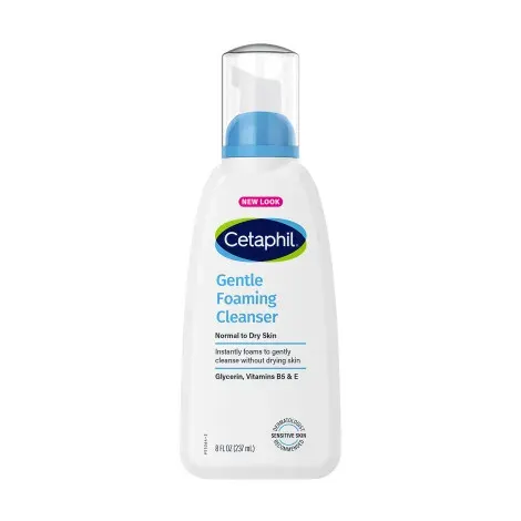 Cetaphil Gentle Foaming Cleanser Normal to Dry Sensitive Skin 237ml — CETAPHIL face wash