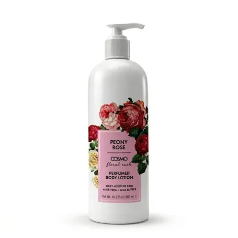 Cosmo Peony Rose Perfumed Body Lotion 480ml — COSMO body care product
