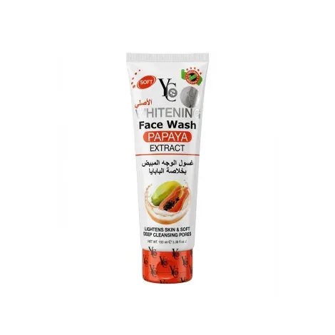 YC Whitening Papaya Extract Face Wash 100ml — YC face wash