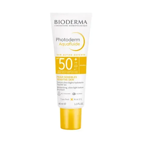 Bioderma Photoderm Aquafluide Sun Active Defense SPF50+ Invisible 40ml — BIODERMA sunscreen
