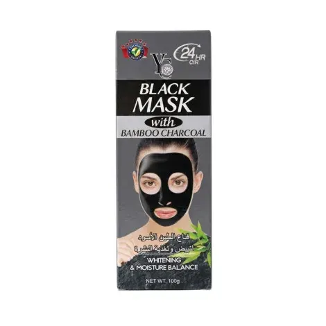 YC With Bamboo Charcoal Black Mask 100ml — YC face mask