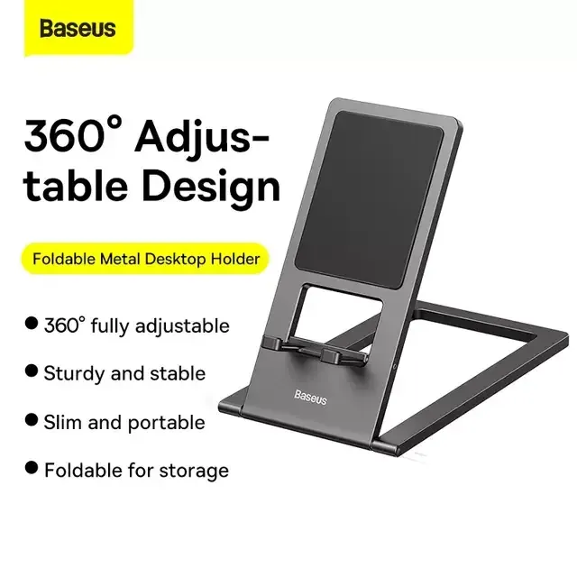 Baseus Foldable Metal Desktop Holder — Baseus