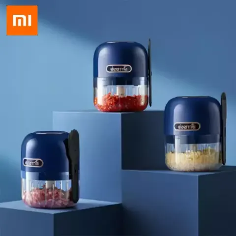 Deerma JS200 Mini Garlic Stirrer Food Grinder Processor Blender — xiaomi