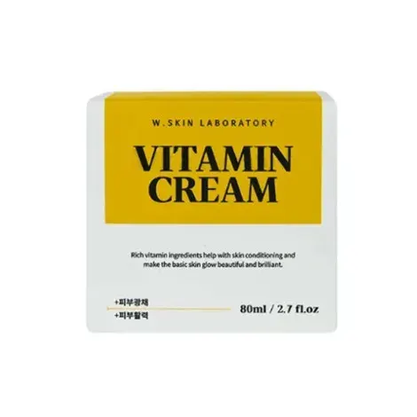 W.Skin Laboratory Vitamin Cream 80ml — W.SKIN LABORATORY moisturiser