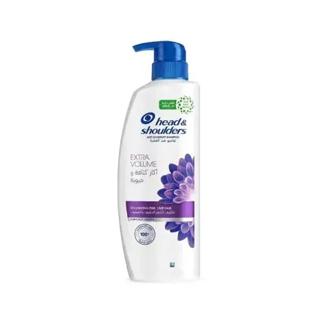 Head & Shoulders Extra Volume Anti-Dandruff Shampoo 500ml — HEAD & SHOULDERS hair care product