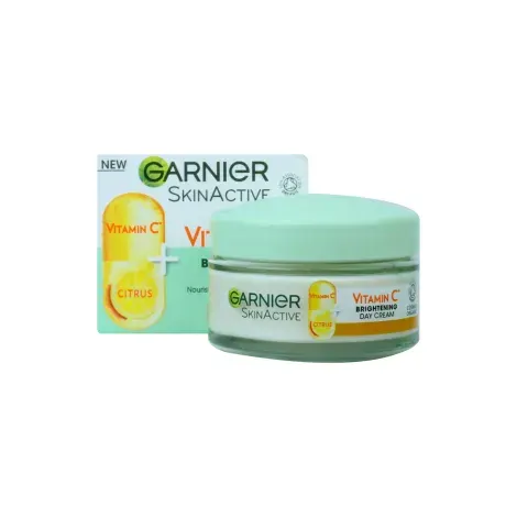 Garnier Skin Active Vitamin C Brightening Day Cream 50ml — GARNIER face serum