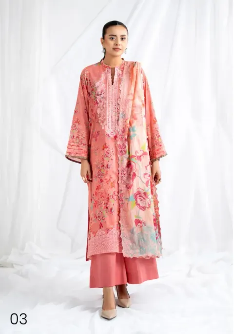 GullJee Rang-e-Haya Lawn - Shopemart 1