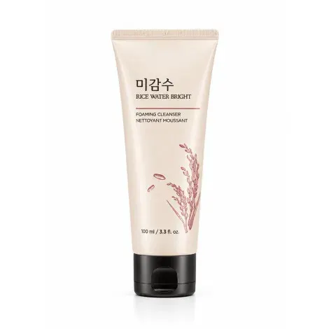The Face Shop Rice Water Bright Foaming Cleanser 100ml — THE FACE SHOP face wash