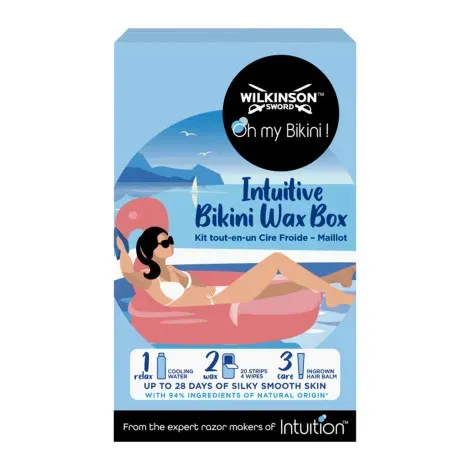 Wilkinson Sword Oh My Bikini Intuitive Bikini Wax Box — WILKINGSON SWORD skincare patch / strip