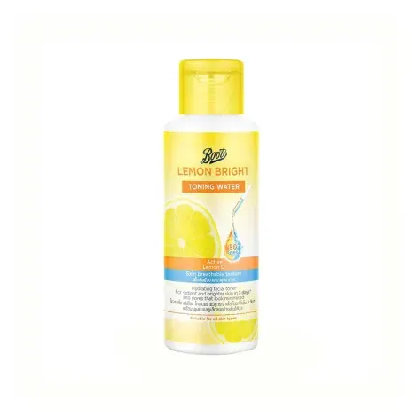 Boots Lemon Bright Toning Water 100ml — BOOTS beauty product