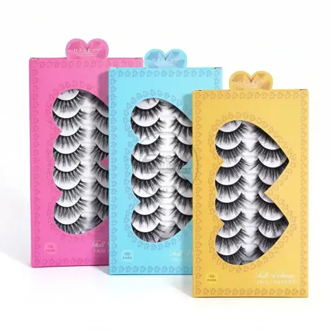MAANGE MAGEFY 10Pair Full Volume False Eyelashes — Maange